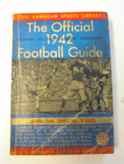 The Offical 1942 College Football Guide