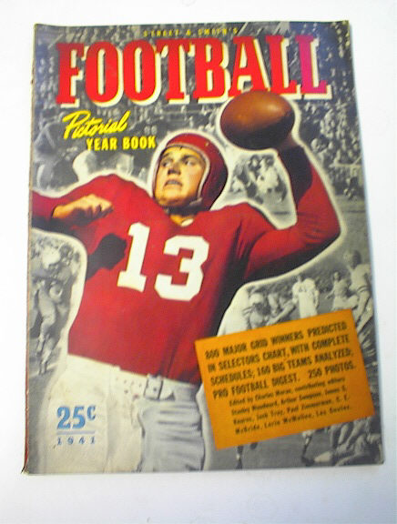 Street & Smith Football Yearbook GREAT COVER