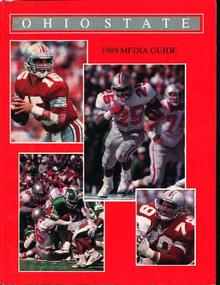 Ohio State Football Media Guide from 1989!