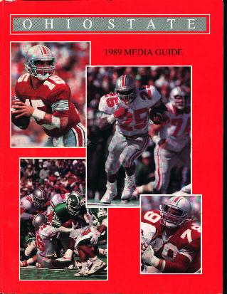 Ohio State Football Media Guide from 1989!