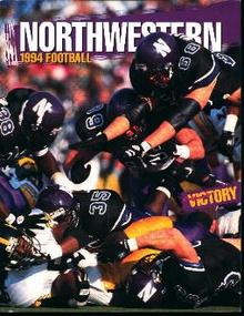 Northwestern Football Media Guide 1994