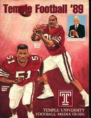 Temple Football Media Guide 1989!