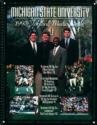 Michigan State University 1993 Media Guide