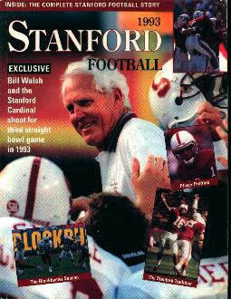 Stanford Football 1993 Media Guide