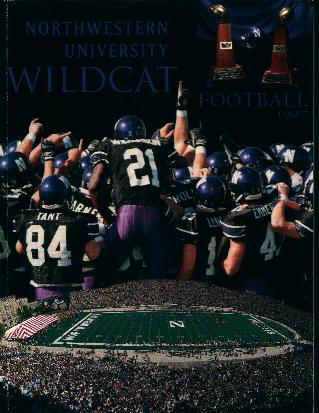 Northwestern Football Media Guide 1997