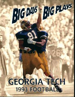 Georgia Tech Football 1993!