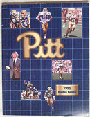 PITT PANTHERS FOOTBALL 1995 Media Guide !!