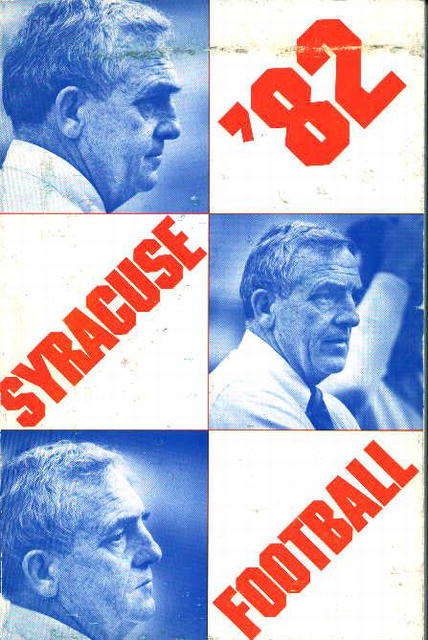 Syracuse Football 1982!