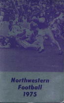 Northwestern Football Guide from 1975!