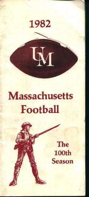Massachusetts Football Guide for 1982!