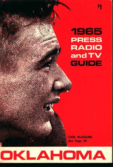 Oklahoma State Football Guide for 1965!