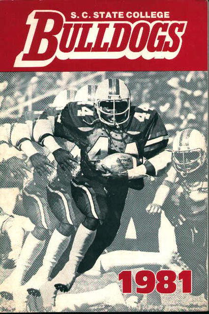 S.C. State Bulldogs Football Guide for 1981!