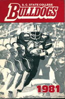 S.C. State Bulldogs Football Guide for 1981!