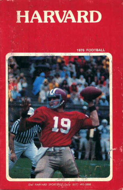 Harvard Football Guide for 1976!