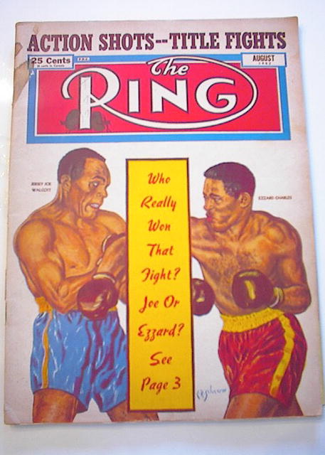AUGUST 1952 ISSUE THE RING GREAT ISSUE L@@K