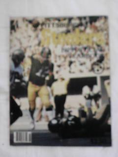 1979 PGH STEELERS YEARBOOK BRADSHAW COVER