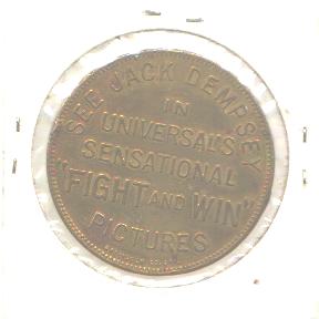 Jack Dempsey Luck Piece Universal Fight Pics
