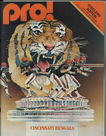 Steelers vs Bengals, 10/12/80