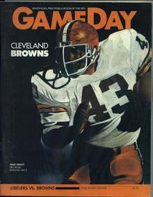 Steelers vs Browns, 1/2/83