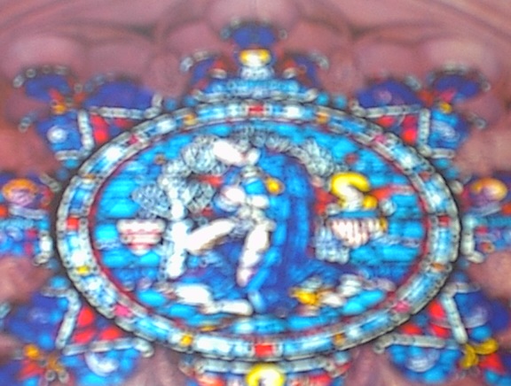 1960 Stained-Glass Window Washington Memorial