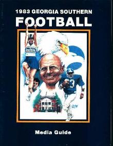 Georgia Southern Media Football Guide 1983
