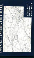 Gettysburg Football Guide for 1983!