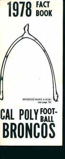 Cal-Poly Football Fact Book 1978!
