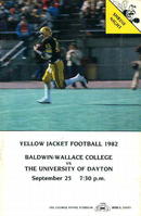 Balwdin Wallace vs U of Dayton 9/25/82