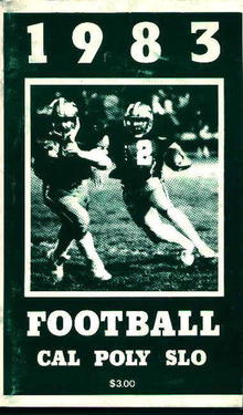 Cal-Poly Slo Football Guide from 1983!