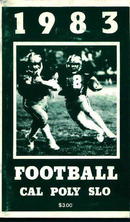 Cal-Poly Slo Football Guide from 1983!