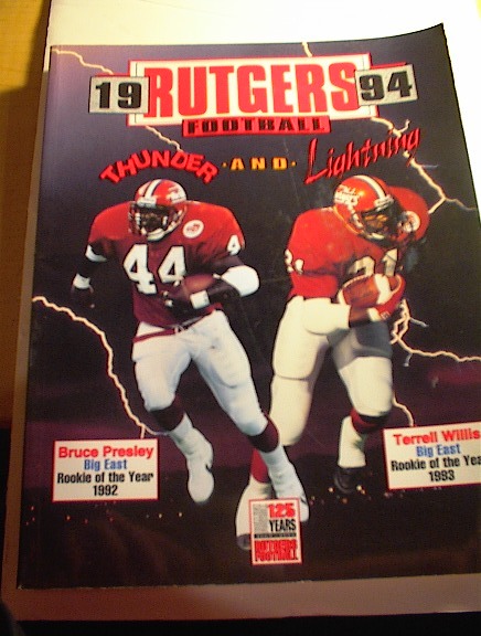 1994 Rutgers Football Thunder and Lightning