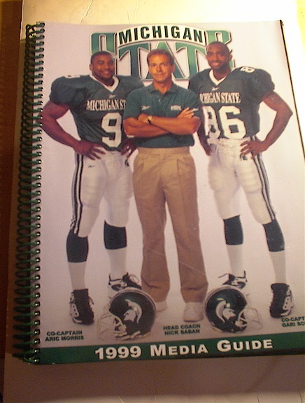 1999 Michigan State Football Media Guide
