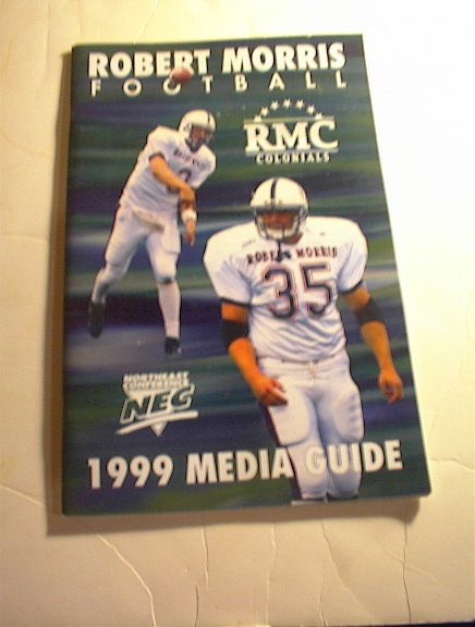 1999 Robert Morris Football Media Guide