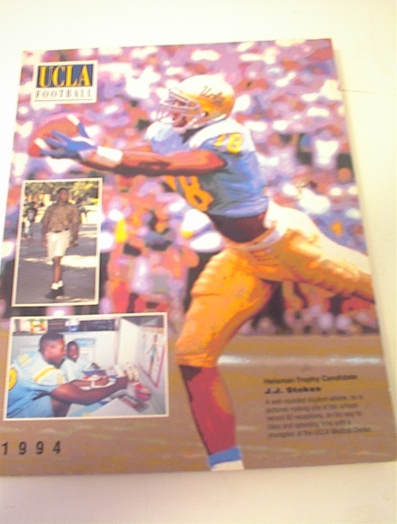 1994 UCLA Football Media Guide/ J.J Stokes!