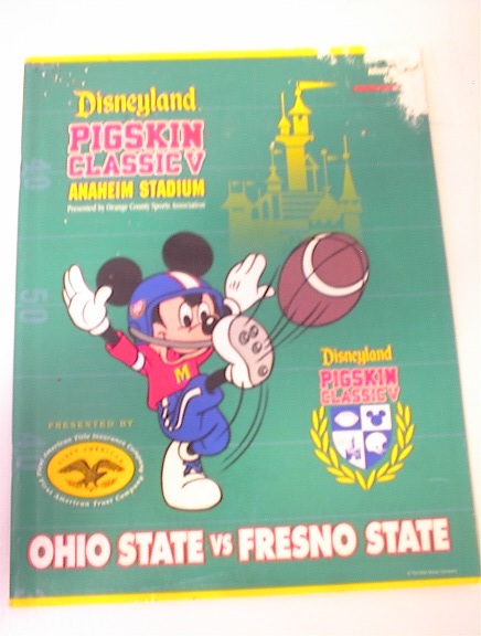 Aug.1994 Disneyland Pigskin Classic V Media G