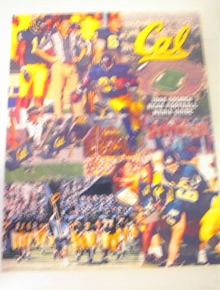 1998 Cal Golden Bear Foot Media Guide