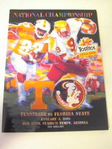 1/4/99 Tostitos Fiesta Bowl Tenn vs florida