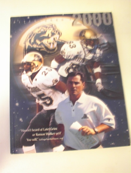 2000 Pittsburgh Panthers Football Media Guide