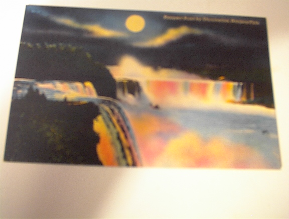 c1930 Prospect Point by Illumination,Niagara