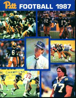 Pitt Football Guide 1987!