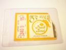 12/29/72 5th Annual Peach Bowl Ticket Stub