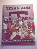 Texas A & M 1980 Football Press & Media Guide