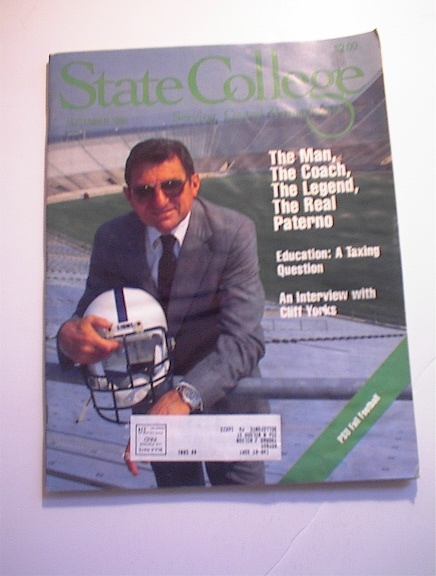 STATE COLLEGE Sept.1990 PATERNO COVER!