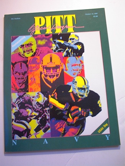 PITT VS NAVY October 14,1989 Program