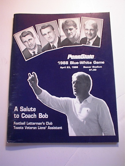 PENN STATE April 23,1988 Blue-White Game Pgm