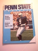PENN STATE vs BRIGHAM YOUNG 9/21/1991 PROGRAM