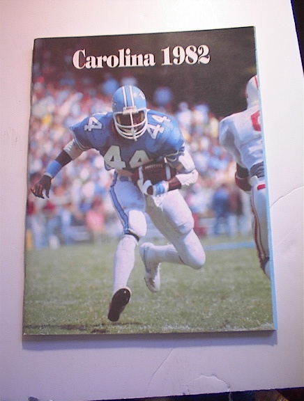 CAROLINA 1982 MEDIA GUIDE
