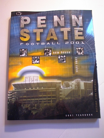 PENN STATE 2001 FOOTBALL YEARBOOK