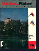 Ohio State vs Pittsburgh Game Program 11/6/54