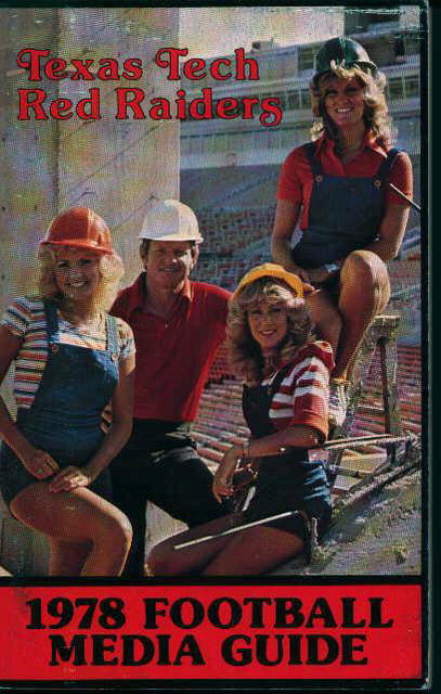 1978 Texas Tech Football Media Guide!